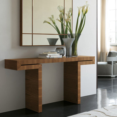 Modern minimalist Italian-style console table