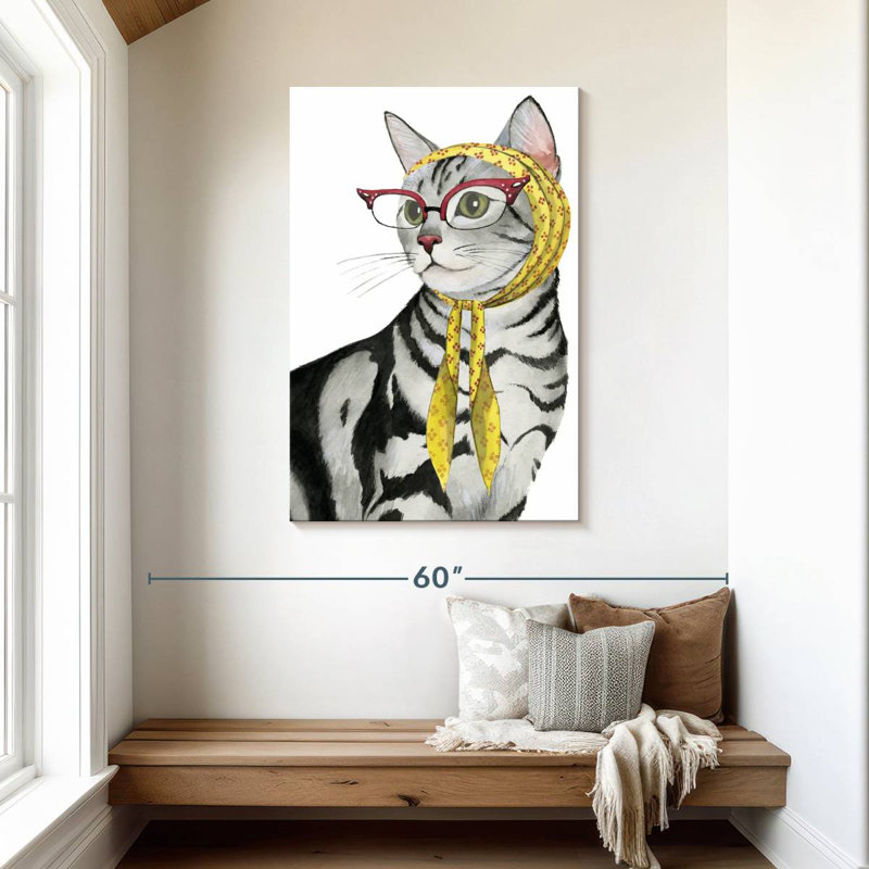 Brampt Cool Cat III, 45" H x 30" W