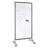 Freestanding Steel Reversible Magnetic Large - 6' - 8' Whiteboard