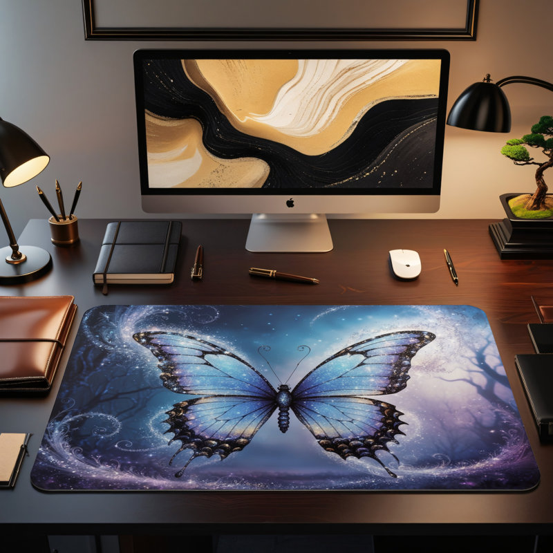 Polyester Desk Pad, 23.6x13.8