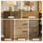 Oversized Nightstand with 3 Drawers-813664681