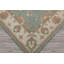 Multi Size Aqua Hand Hooked Transitional Agra Wool Oriental Area Rug-526922381