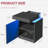 LED Nightstand With Drawers
