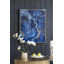 Panneaux d'art mural modernes marbrés abstraits modernes - ensemble de 2
