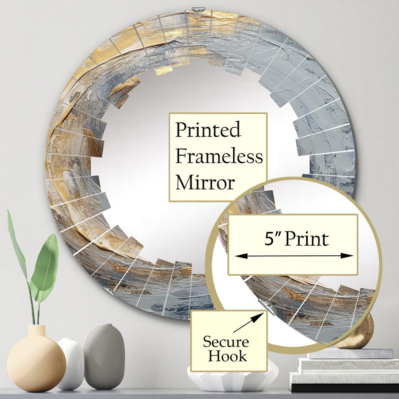 Miroir mural Branner, 24 po x 24 po