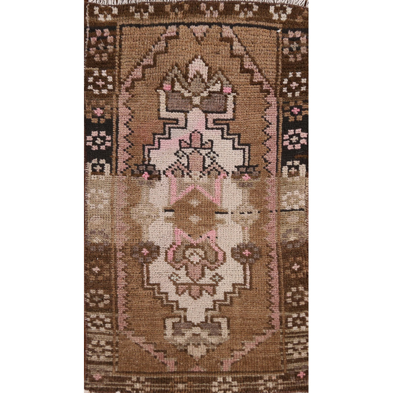 Tapis décoratif brun Anatolian