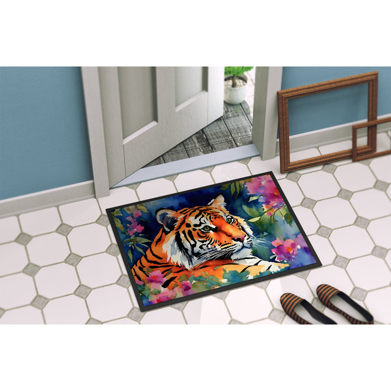 Lucillo Non-Slip Doormat, L 18 po x L 27 po
