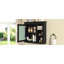 Armoire de rangement murale de 30 po x 28 po avec miroir, design moderne et tablettes réglables pour une organisation efficace