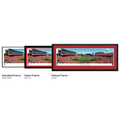 Cincinnati Bearcats Football, End Zone - Unframed