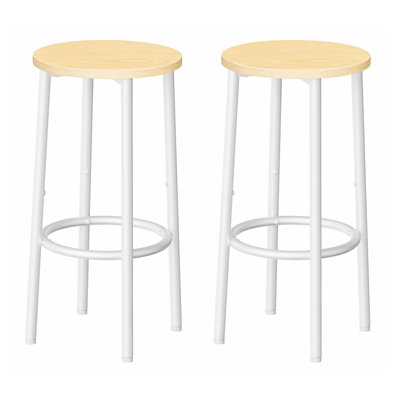Swivel Counter Stool with Metal Frame