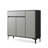 Gray Metal Shoe Storage
