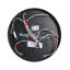 Annai LED Ceiling Lamp Annai Glass Gold