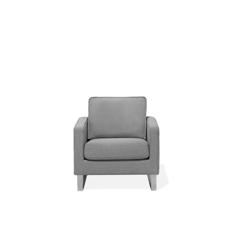 Dayton Upholstered Armchair, Grey