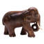 Charming Little Elephant Wood Sculpture