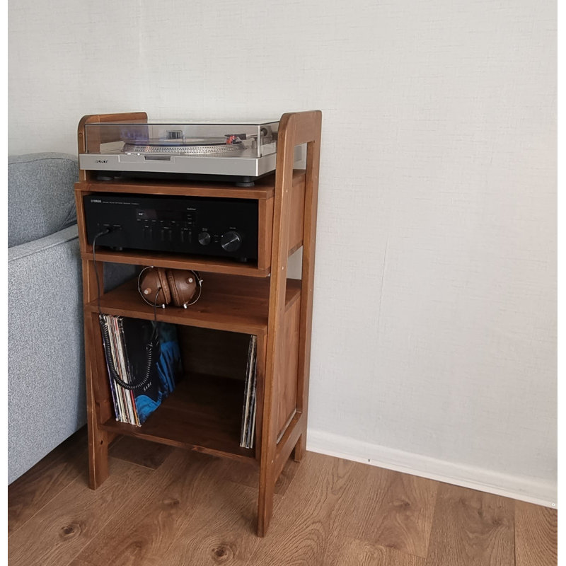 Krusa 100cm H Solid Wood Standard Bookcase