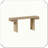 66 Inch Extra Wide Real Wood Veneered Console Table, Minimalist Design For Entryway And Living Room, Distressed Oak Finish-1747860340