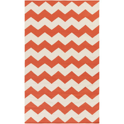 Murguia Cotton Chevron Indoor Rug