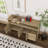 60" 3-Door Sideboard With 3 Drawers-947727556