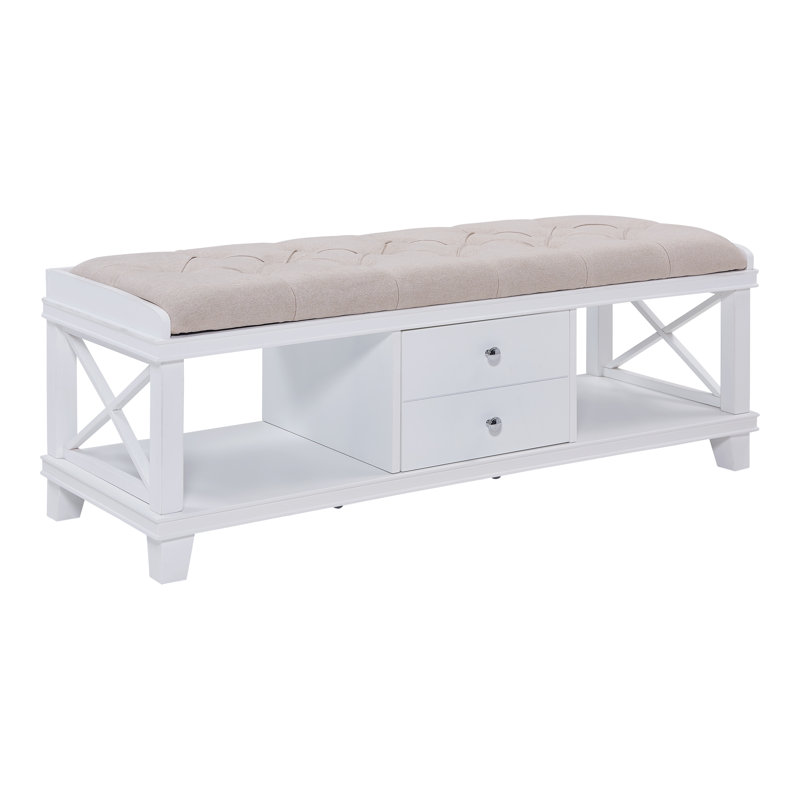 Banc de rangement rembourré Broseley