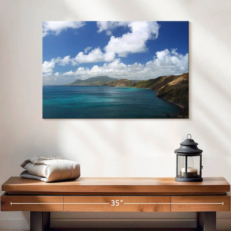 Nicci Saint Kitts Coastline, H 16 po x l 24 po