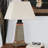 Wallach 30" Natural Slate Outdoor Table Lamp with White Shade and Copper Accents