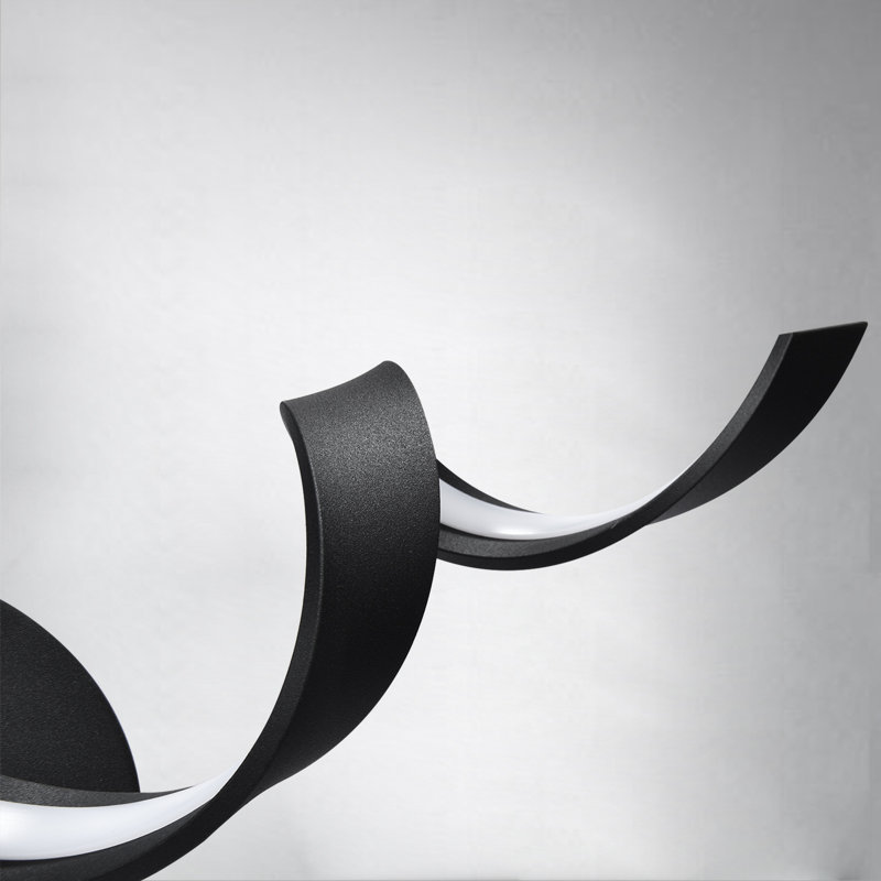 Barre d'éclairage de salle de bain à DEL 1 lumière Ketilbiorn, Noir