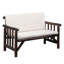 Causeuse de patio en bois-113752790