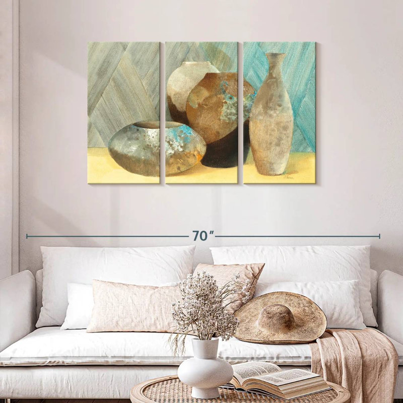 Senne Raku Study, 28" H x 45" W