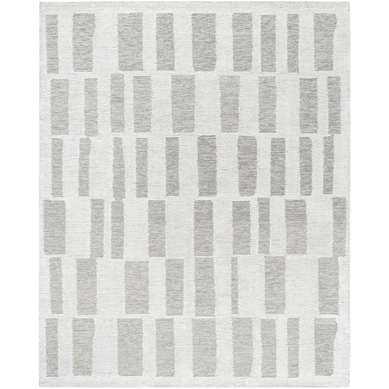 Jacobie Handmade Indoor Area Rug, Rectangle 5' x 7'6"