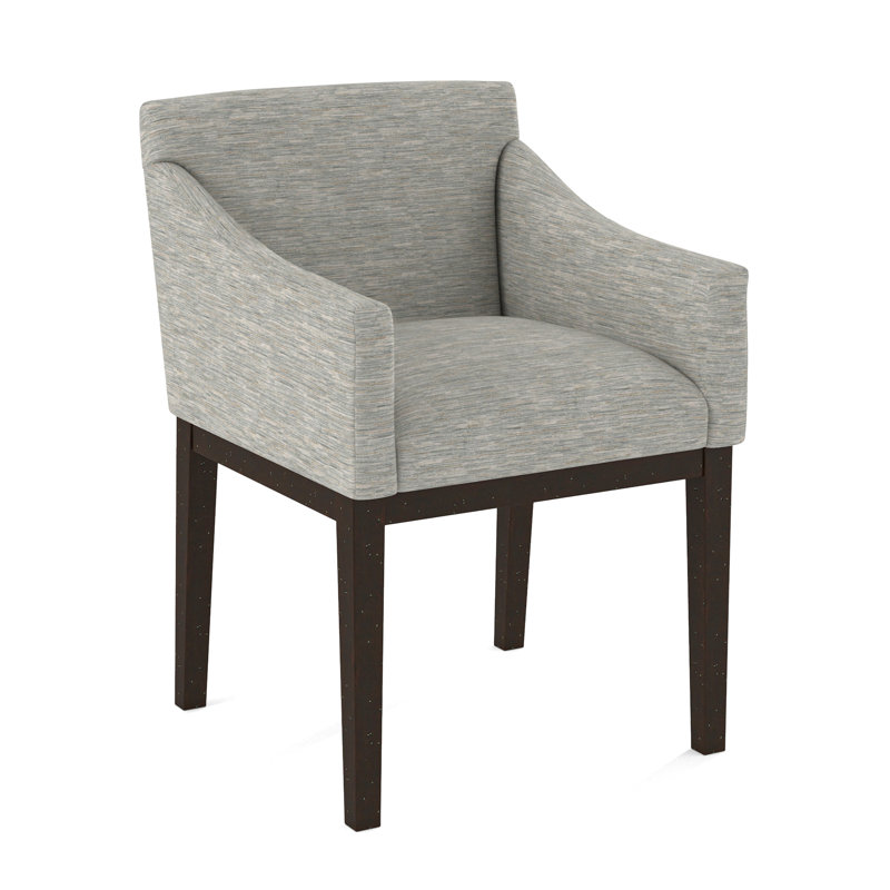 Upholstered Arm Chair, 61555-75, Espresso