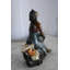 Sculpture en bronze Manel Vidal Alba par Ebano avec cristaux 13 po x 6 po x H 14 po