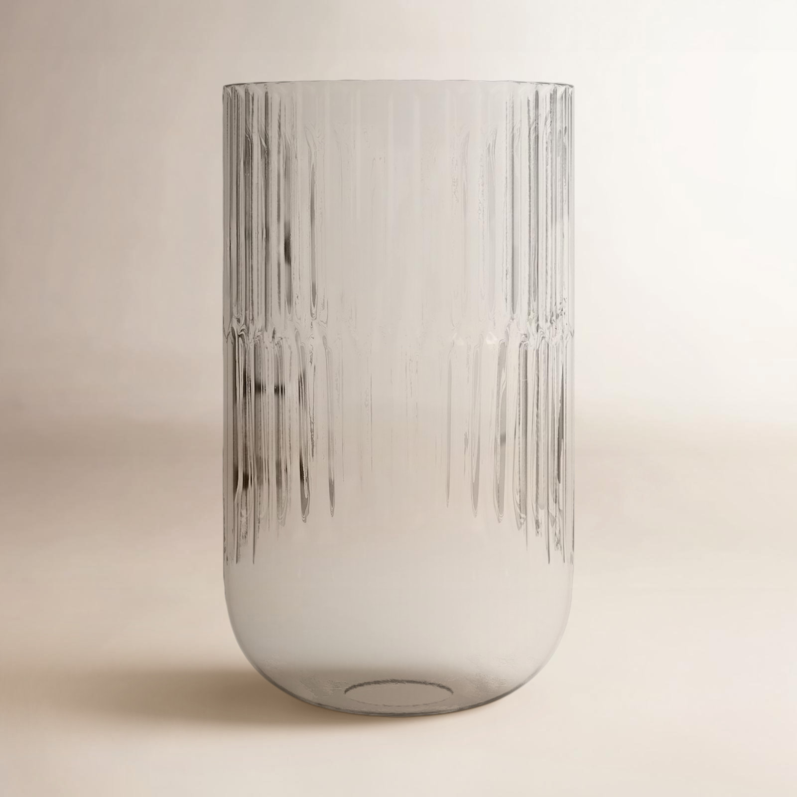 Eldin Table Vase, 7.5" H x 4.25" W x 4.25" D