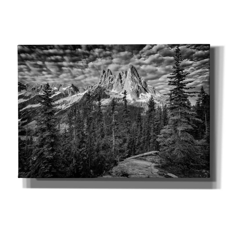 «The Liberty Bell B & w» par Rick Berk, art mural sur toile, H 18 po x l 26 po x P 0,75 po
