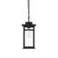 Moravian 6.5 Inch Outdoor Pendant in Black