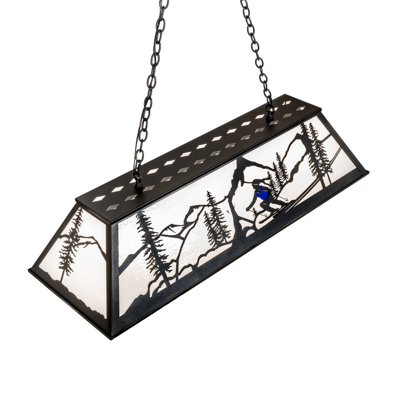 48" Long Alpine Oblong Pendant