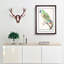 Amazon Parrot by A.B. De Boodt - Single Picture Frame Painting-55544518-55544519