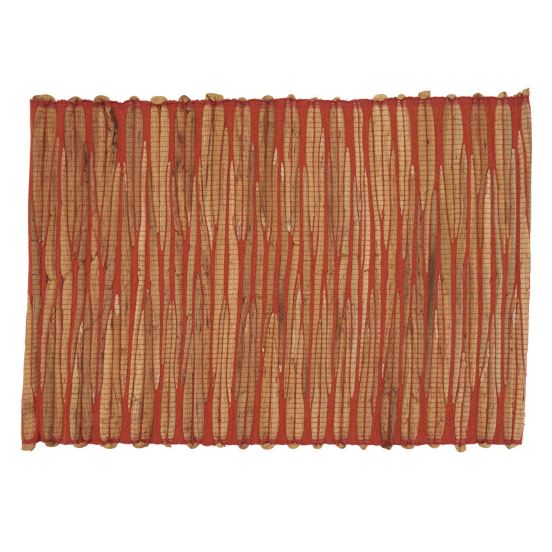 Napperon 14 "Audra Water Hyacinth, Orange