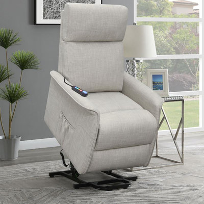 Fauteuil inclinable électrique lève-personne rembourré