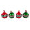 Check It Out Santa Glass Ball Ornaments