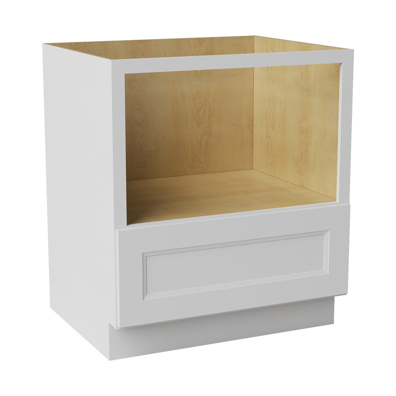 Base pour armoire à micro-ondes, Blanc Newport