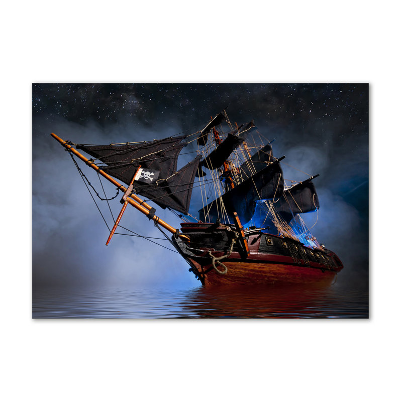 Pirate Ship - Wrapped Canvas Print
