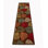 Floral Leaves Design Slip Resistant Low Pile Area Rug