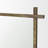 Rusin Is A Rectangular Mirror With A Textured Metal Cross Frame In A Brushed Gold Finish.-118602983