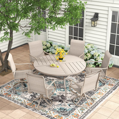 Outdoor Round Patio Dining Table
