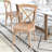 Arquit Stackable Cross-Back Wooden Bistro Chair-125313782-125324606
