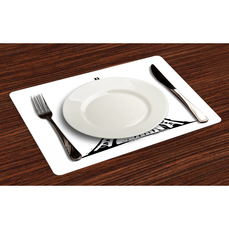 Polyester Cities & Maps Rectangle Placemat