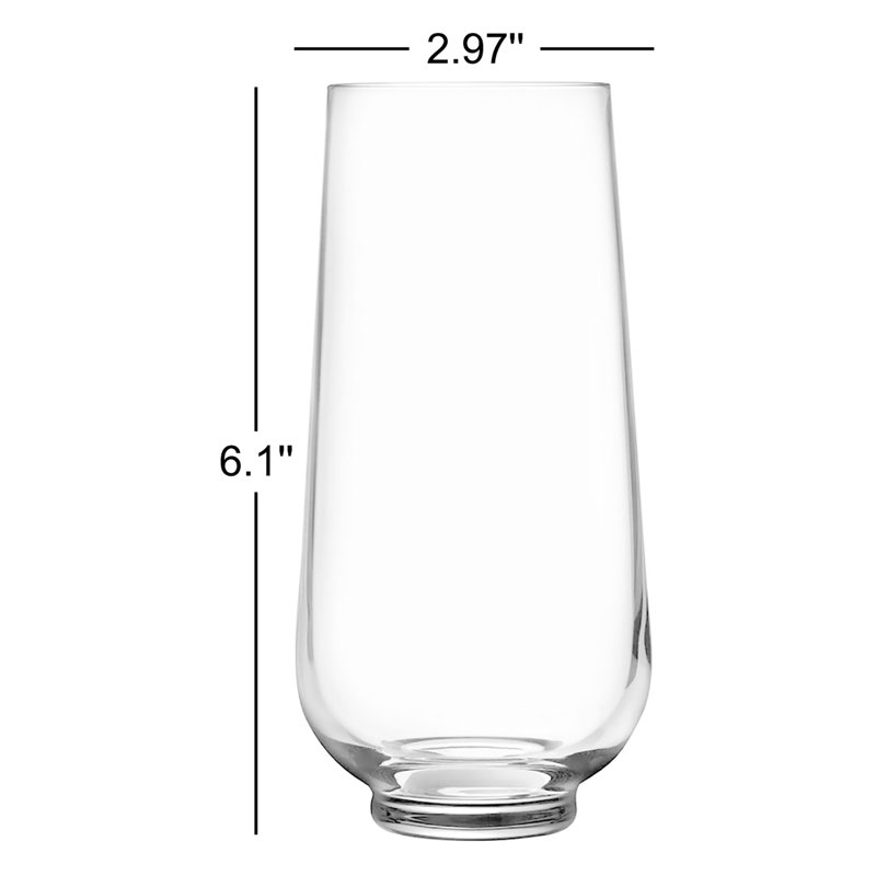 Hepburn Crystal Drinking Glass