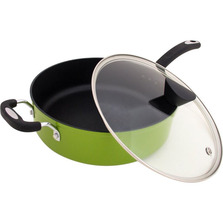 Ozeri The All-In-One Green Sauce Pan, 5 L (5.3 Quart)