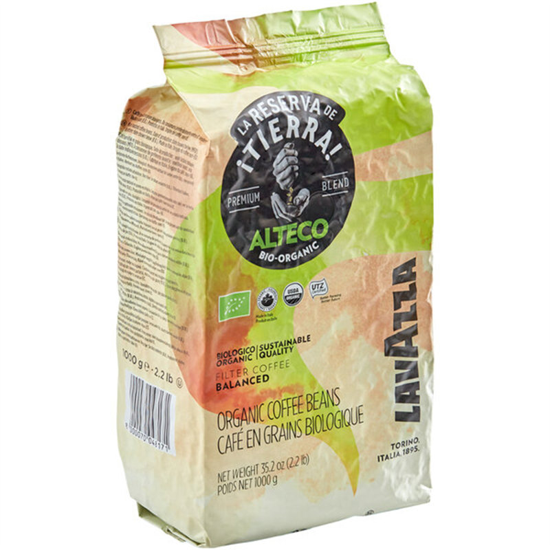 Tierra biologique Lavazza! Café à grains entiers Alteco 2,2 lb. WS-110LVCALTCWB