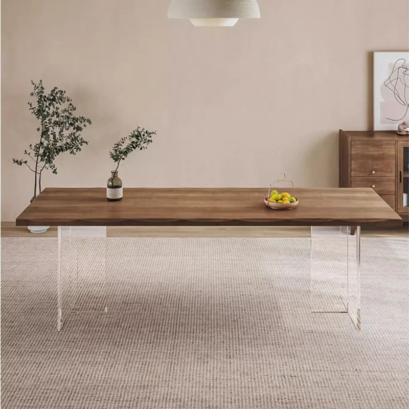 Table de salle à manger Sanjana, H 29,5 po x L 62,9 po x l 27,5 po